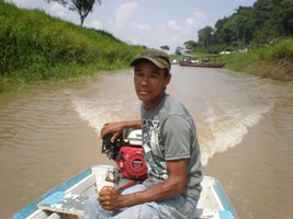 Our Boatman and Guide