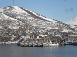 Fishing Trawlers, Siberia