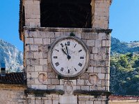Clock Tower at Old City Entrance - Kotor, Montenegro