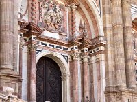 Front of Cathedral - Malaga, Spain