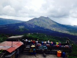 Mount Batur, Lava in Foreground
