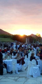 Ephesus Dinner at Sunset