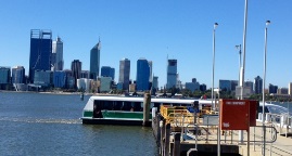 Perth Skyline from Ferry