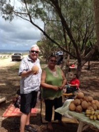 Tonga - Coconut Vendor, Blowhole