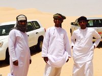 Drivers2  Arabian Desert - Tour Drivers on Break