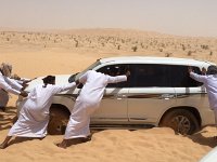 Stuck  Arabian Desert - Stuck in Sand