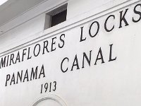 MirafloresLocksSign  Miraflores Locks Sign