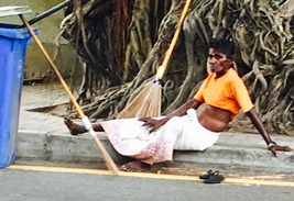 Sri Lanka Street Sweeper
